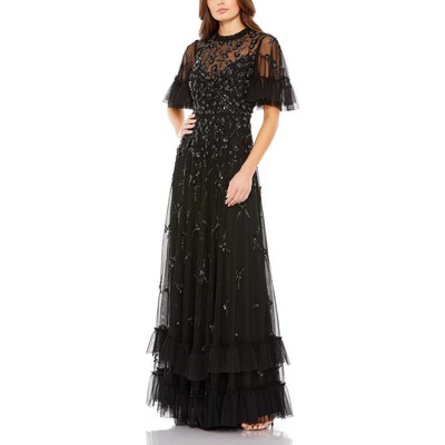 Женское вечернее платье Mac Duggal с украшением BHFO 9345