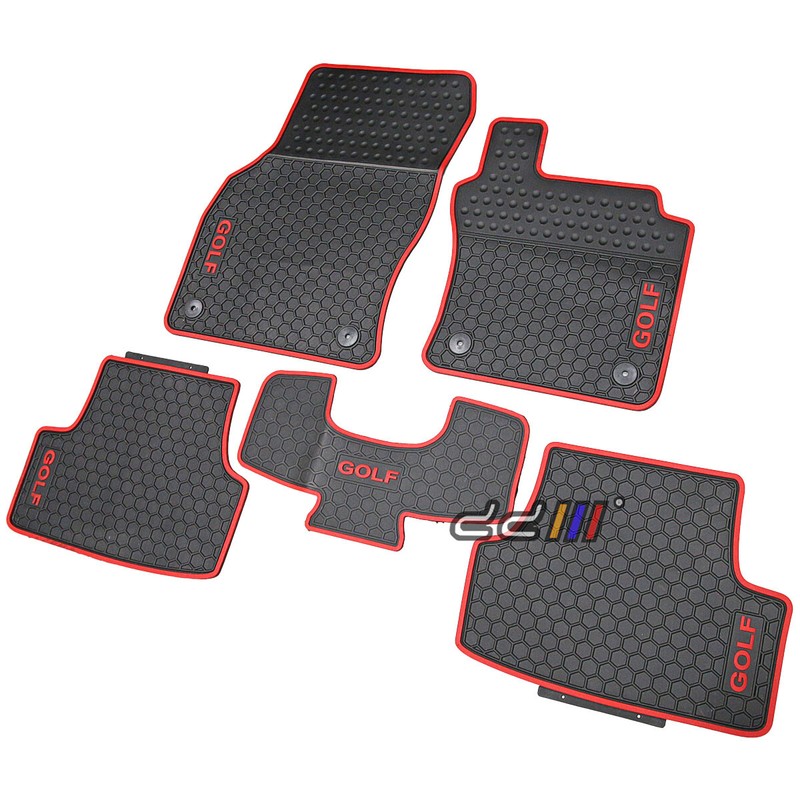 Tailored Waterproof Rubber Floor Mats Carpet For Volkswagen Golf