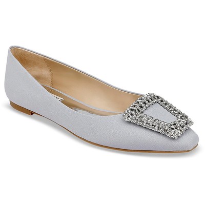 Женские мокасины Badgley Mischka Emerie серого цвета, размер 8,5 (B,M), BHFO 2014