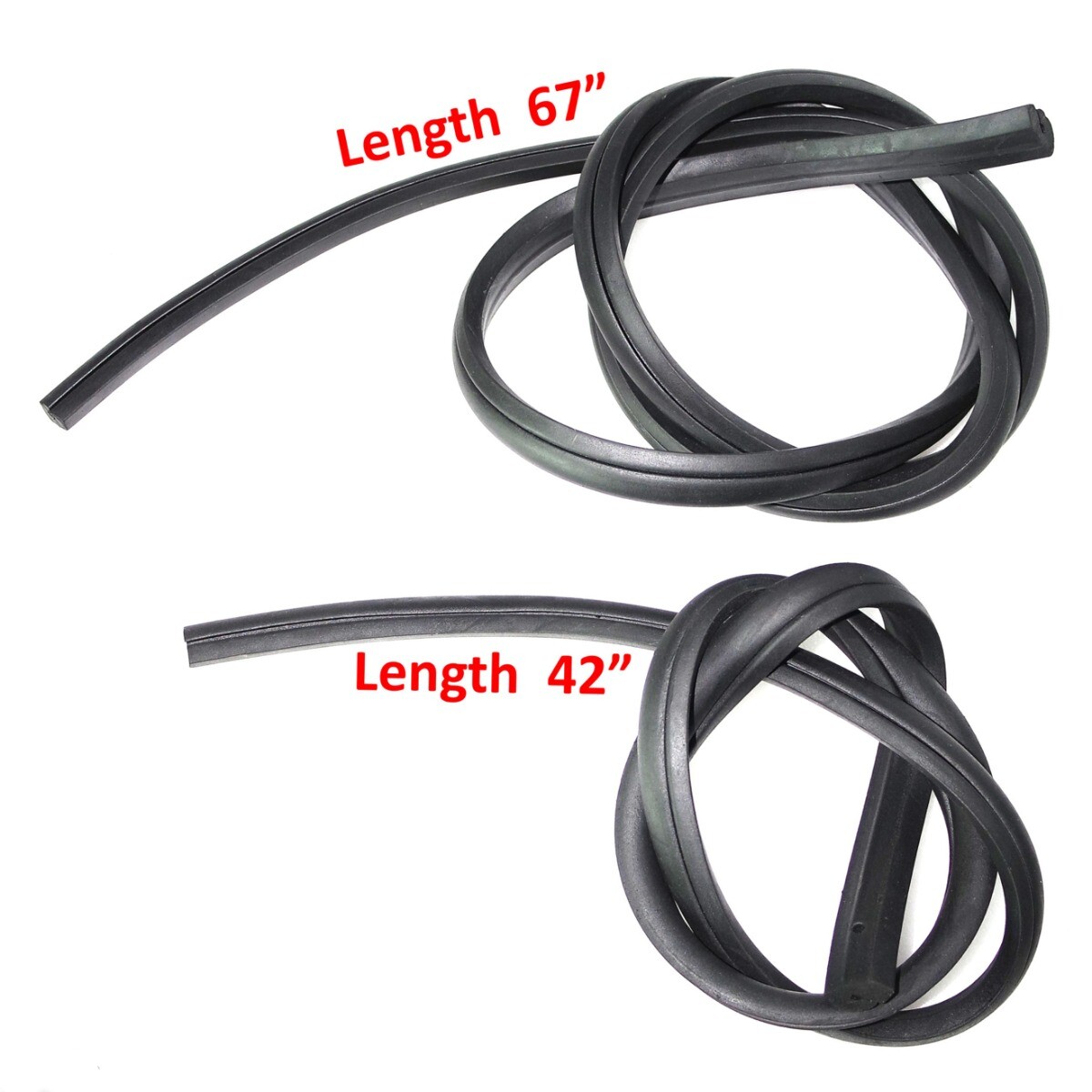 Lambretta Vespa Px Lml Legshield Toolbox Glove Box Rubber surround Black