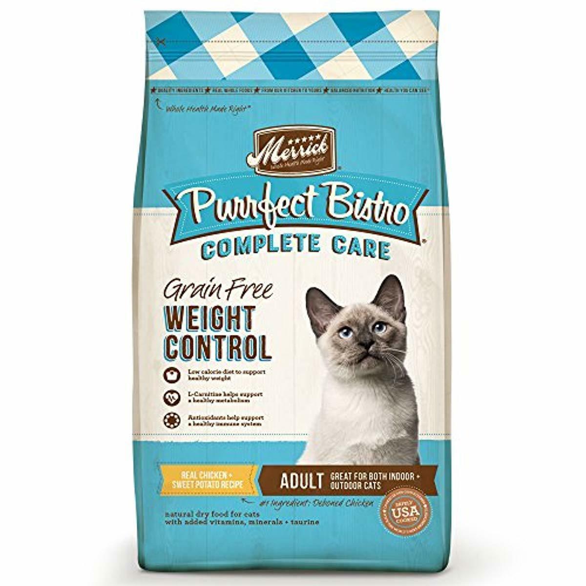 Merrick Purrfect Bistro Grain Free Dry Cat Food Healthy ...