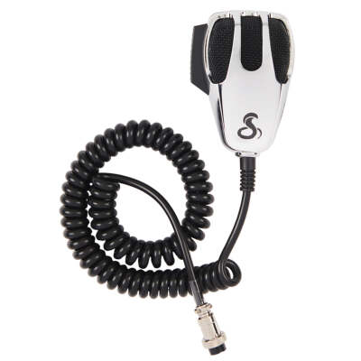 Cobra 29 LTD 4 Pin Chrome Plated Microphone Replacement For 29 Series Radios 