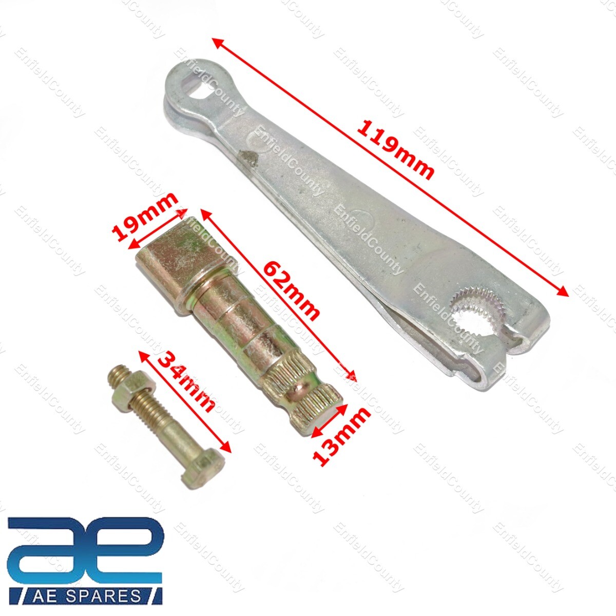 Front Brake Cam and Lever Kit For Yamaha RX100 RXG RX135   