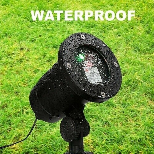 Christmas LED Laser Projector Star Moving Light In/Outdoor Landscape Stage Lamp