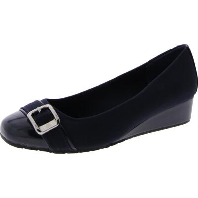 Anne Klein/ женские слипоны MORGAN с круглым носком на танкетке в повседневном стиле BHFO 4394