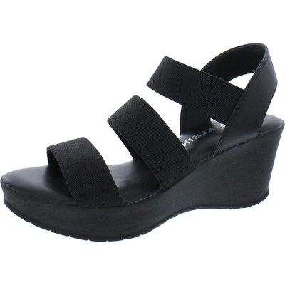

Женские черные сандалии на платформе Anne Klein Haiden 6.5 Medium (B,M) BHFO 8792, Черный, Haiden