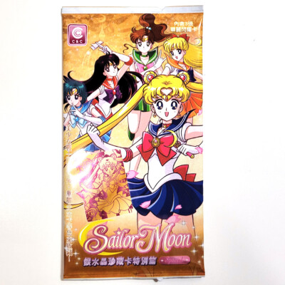 Sailor Moon Crystal - Taiwan Pop Up Shop Part 3 SEALED Card Pack - 3 Holo Foil