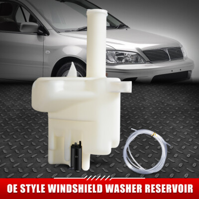 ДЛЯ 97-02 MITSUBISHI MIRAGE БАЧОК ДЛЯ ЖИДКОСТИ ОМЫВАТЕЛЯ ЛОБОВОГО СТЕКЛА MITSUBISHI MIRAGE С КРЫШКОЙ + НАСОС