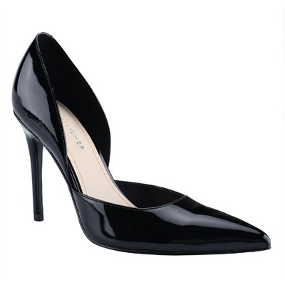 Marc Fisher Womens Christa 3 Черные нарядные туфли на высоком каблуке DOrsay 8 среднего размера (B, M) BHFO 4738