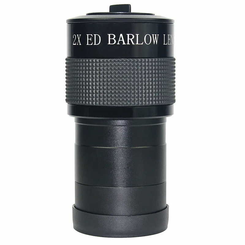 2INCH Achromatic Multicoated ED 2X Barlow Lens with 1.25inch Adapter for Astro T