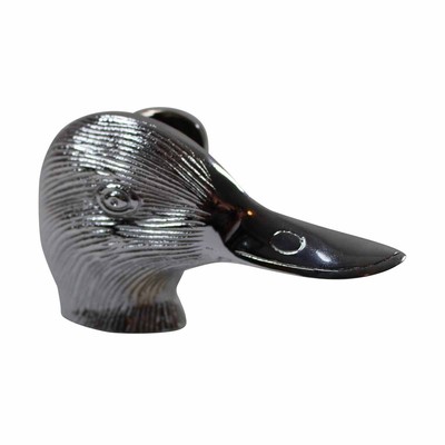 Chrome Solid Brass Door Knocker Duck Head | Renovator's Supply