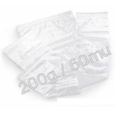 5000 x Grip Seal Resealable Poly Bags 4/" x 5.5/" GL6