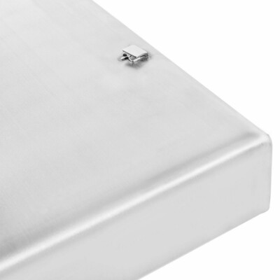 SINGLE STOVE Stainless Steel Flat Top Griddle Grill Plancha 18-1/2" x 18-1/2"