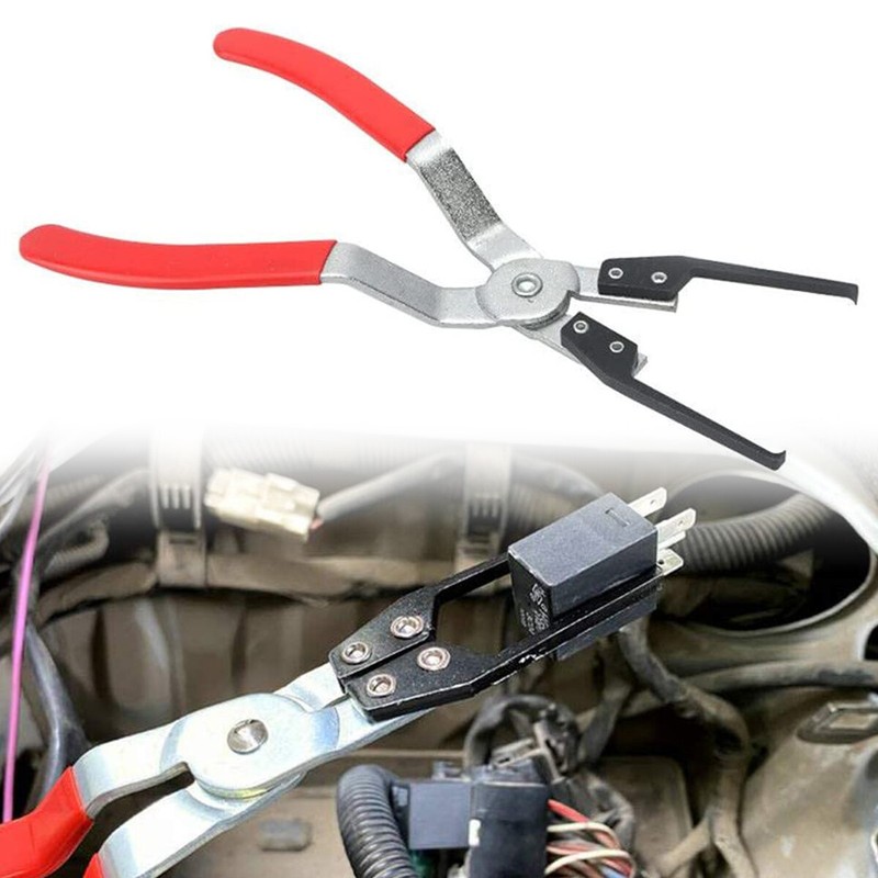 Car Relay Puller Pliers Fuse Removal Tool Electrical Remover Puller Pliers gh