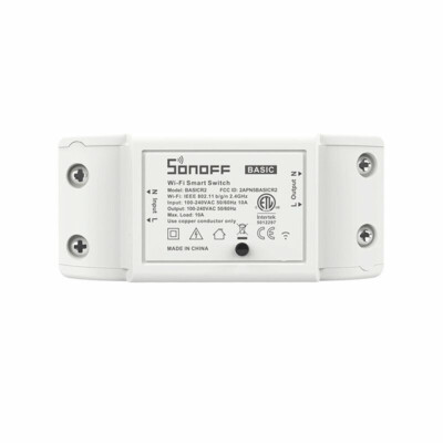 SONOFF WiFi Wireless Smart Switch Module 1-3-Packs Light Switch for Alexa/Google