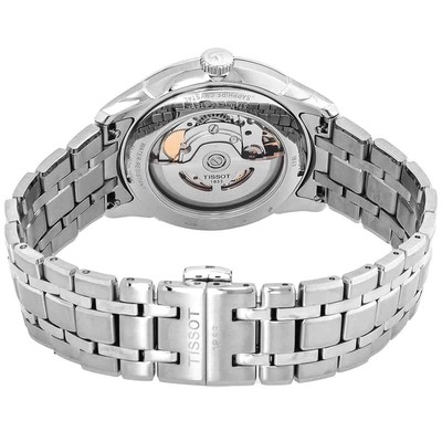 Pre-owned Tissot Chemin Des Tourelles Automatic Grey Dial Men's Watch T139.807.11.061.00