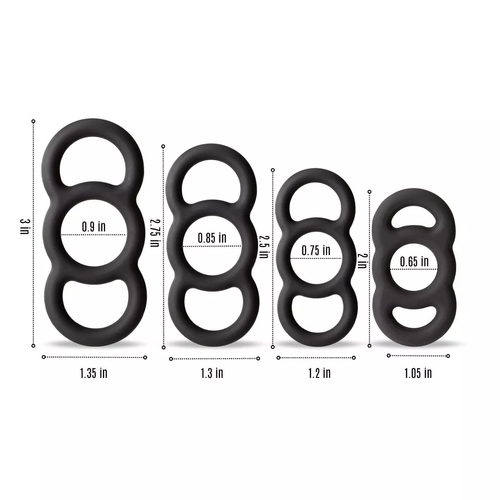 Men 4PCS Penis Cock Rings Set Prolong Delay Sex Toys Male Erection Enhancer Pump Men 4PCS Penis Cock Rings Set Prolong Delay Sex Toys Male Erection Enhancer Pump