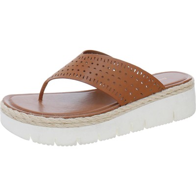 

Коричневые босоножки на танкетке Nine West Santori 10 Medium (B,M) BHFO 9476, Medium brown
