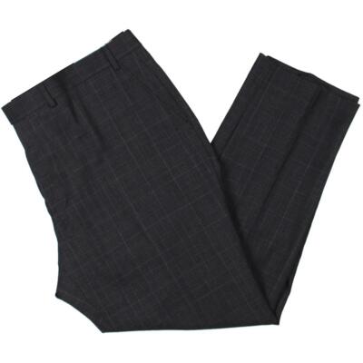 Lauren Ralph Lauren Мужские брюки для костюма из серой шерсти Edgewood 42/30 BHFO 4651