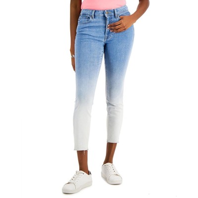 

Женские джинсы-скинни Tommy Hilfiger Denim с высокой посадкой, окрашенные методом Dip-Dye, BHFO 8602, Bleach wash