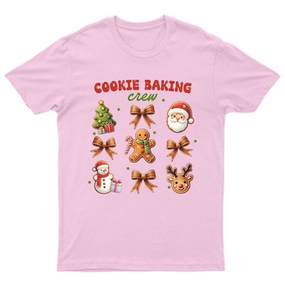 Cookie Baking Crew Christmas Baking Holidays Mens Womens Graphic Tee