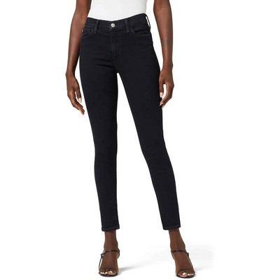 Джинсы-скинни Hudson Womens Natalie темно-синего цвета со средней посадкой по щиколотку 24 BHFO 6180