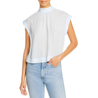 

Женская синяя рубашка в полоску Bella Dahl, топ  BHFO 9998, Wisteria