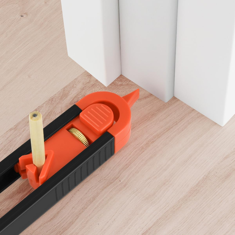 1 Pack Precise Contour Scribe Tool with 2 Pencil, Upgrade Contour Measuring Tool