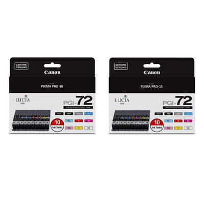 Canon 2 Pack PGI-72 10 цветов в упаковке #6402B007 2