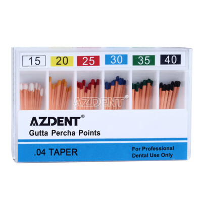 AZDENT Dental Gutta Percha Points/Absorbent Paper Points Endodontic Root Canal