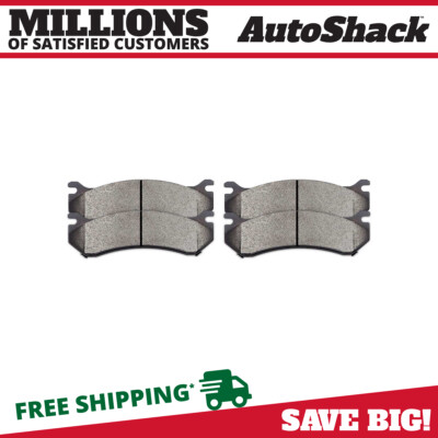 Front Performance Ceramic Brake Pad Kit for Chevy Silverado 2500 HD Hummer H2 V8
