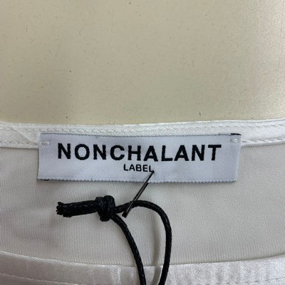 Pre-owned Nonchalant Label Emilia Blouse Women's Size Xs Off White