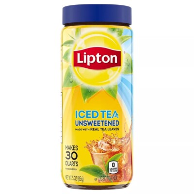 Lipton Iced Tea Mix Unsweetened 3oz