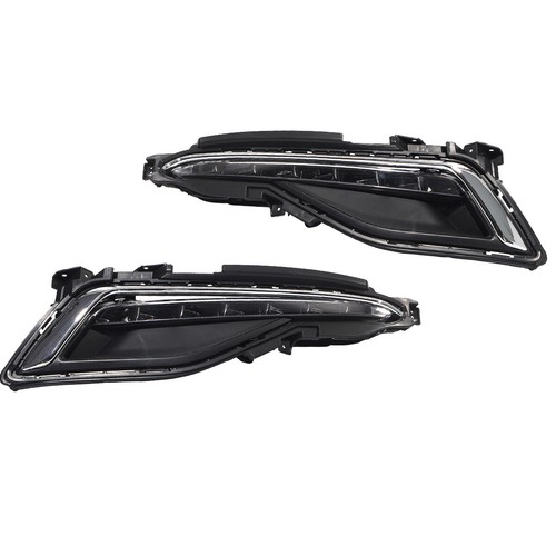 Fog Light Left & Right For 2015 2016 2017 Hyundai Sonata Front LED DRL Lamp