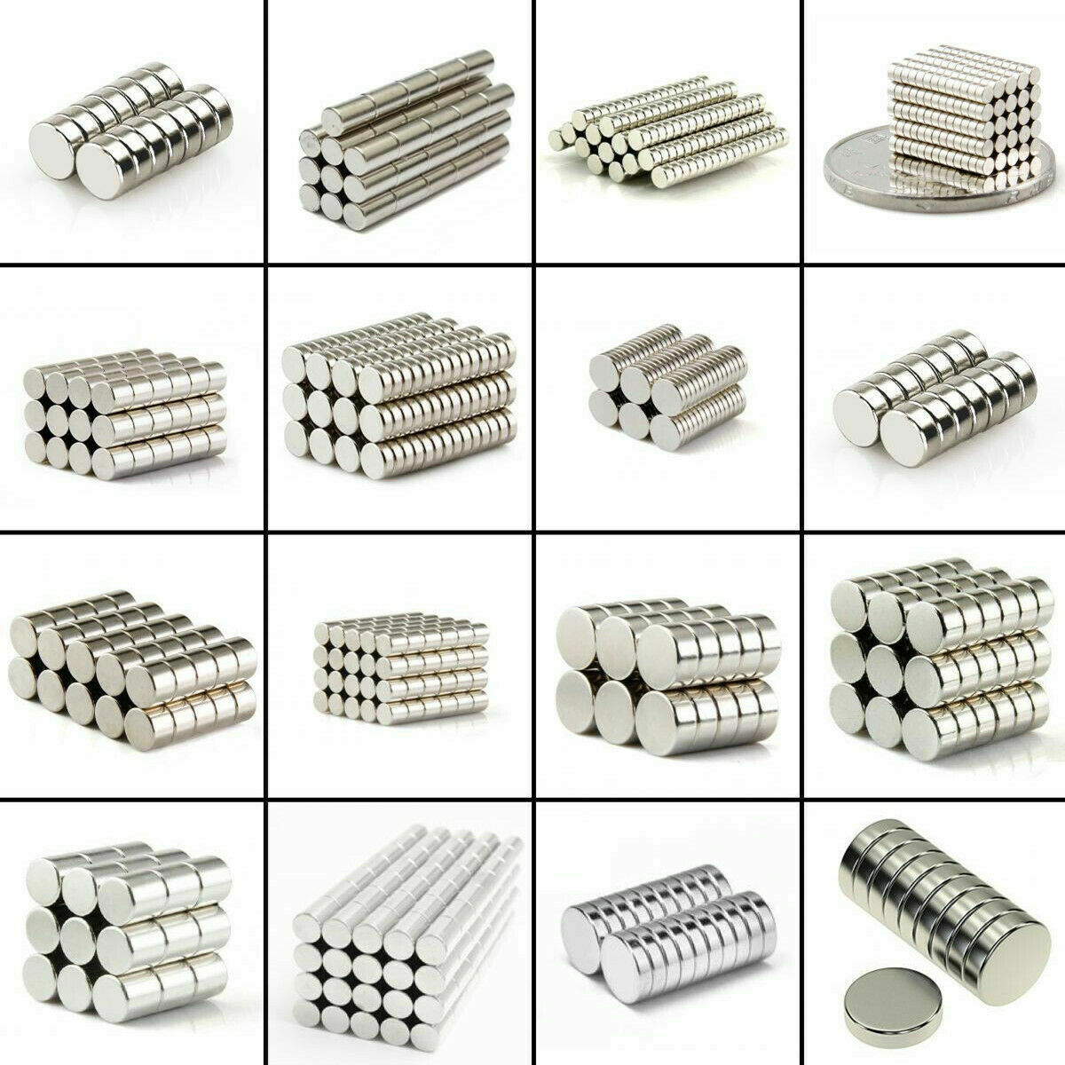 Wholesale Max Magnets Super Strong Large Block Magnet 2/"x1/"x3//8/" Rare Earth N50