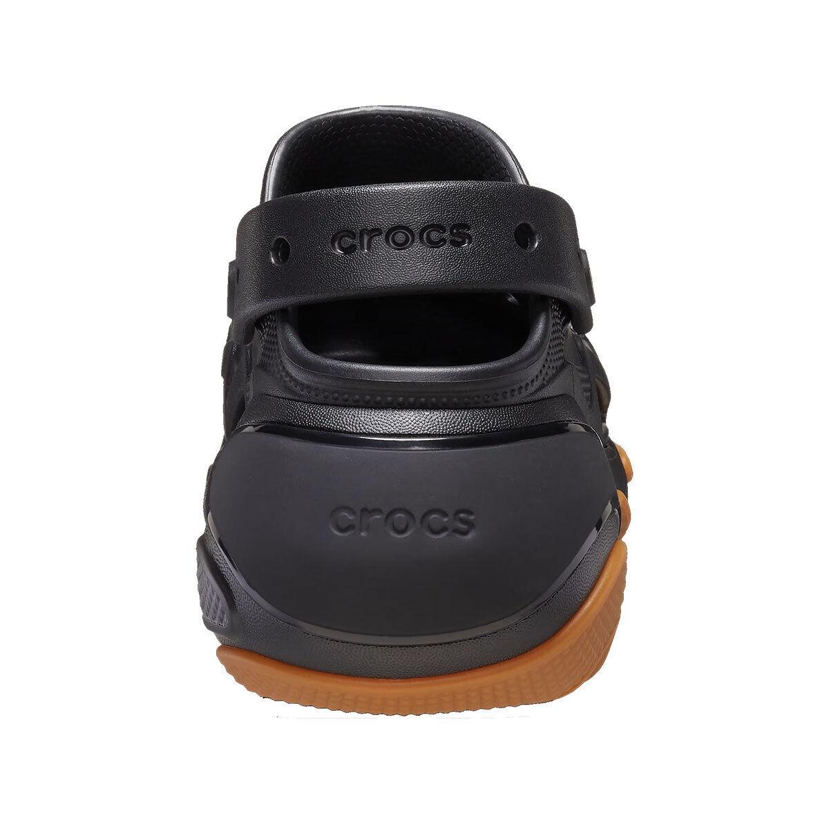 New CROCS Womens BUBBLE CRUSH CLOG 210061-0WS BLACK / GUM W