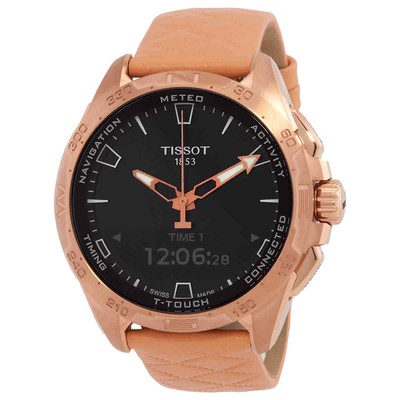 Tissot T-Touch Connect Solar Perpetual Alarm Кварцевый аналогово-цифровой черный циферблат