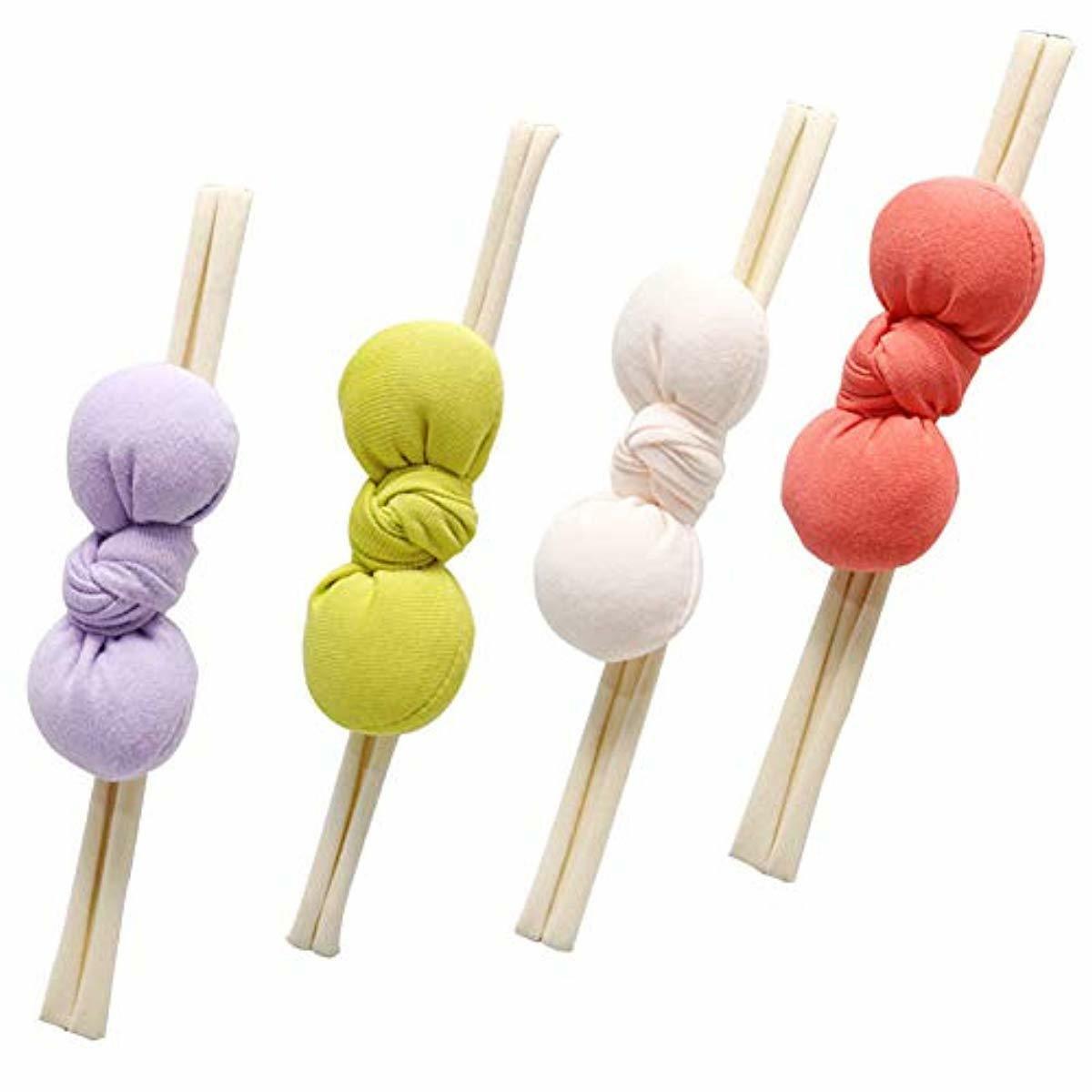 Baby Toddler Elastic Chiffon Flower Headbands Princess Girls Hand