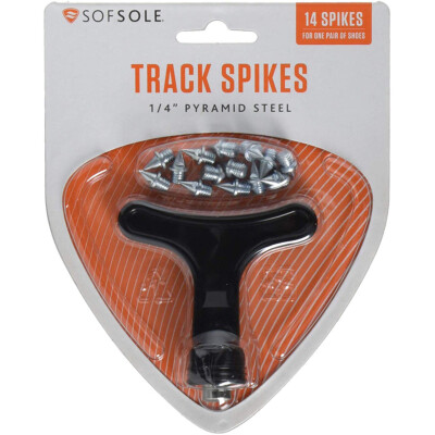 Sof Sole 3/16'' Steel Pyramid Track Spikes