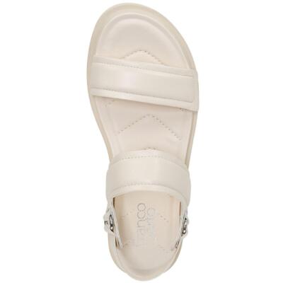 

Женские сандалии на платформе Franco Sarto Winda Ivory 7.5 Medium (B,M) BHFO 7287, Milk leather, Winda