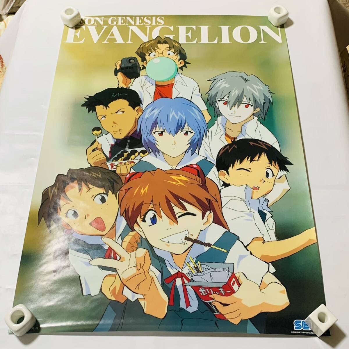 B2 EVANGELION - 綾波レイ - POSTER SEGA Neon Genesis