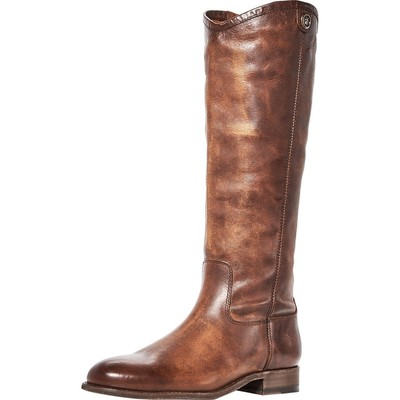 Женские ботинки для верховой езды Frye Melissa Button 2 коричневого цвета, 8 средних размеров (B,M) BHFO 3386