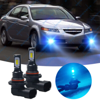 For ACURA TL 2002 2003 2004 2005 2006 - 2X 8000K Ice Blue LED Fog Light Bulb Kit