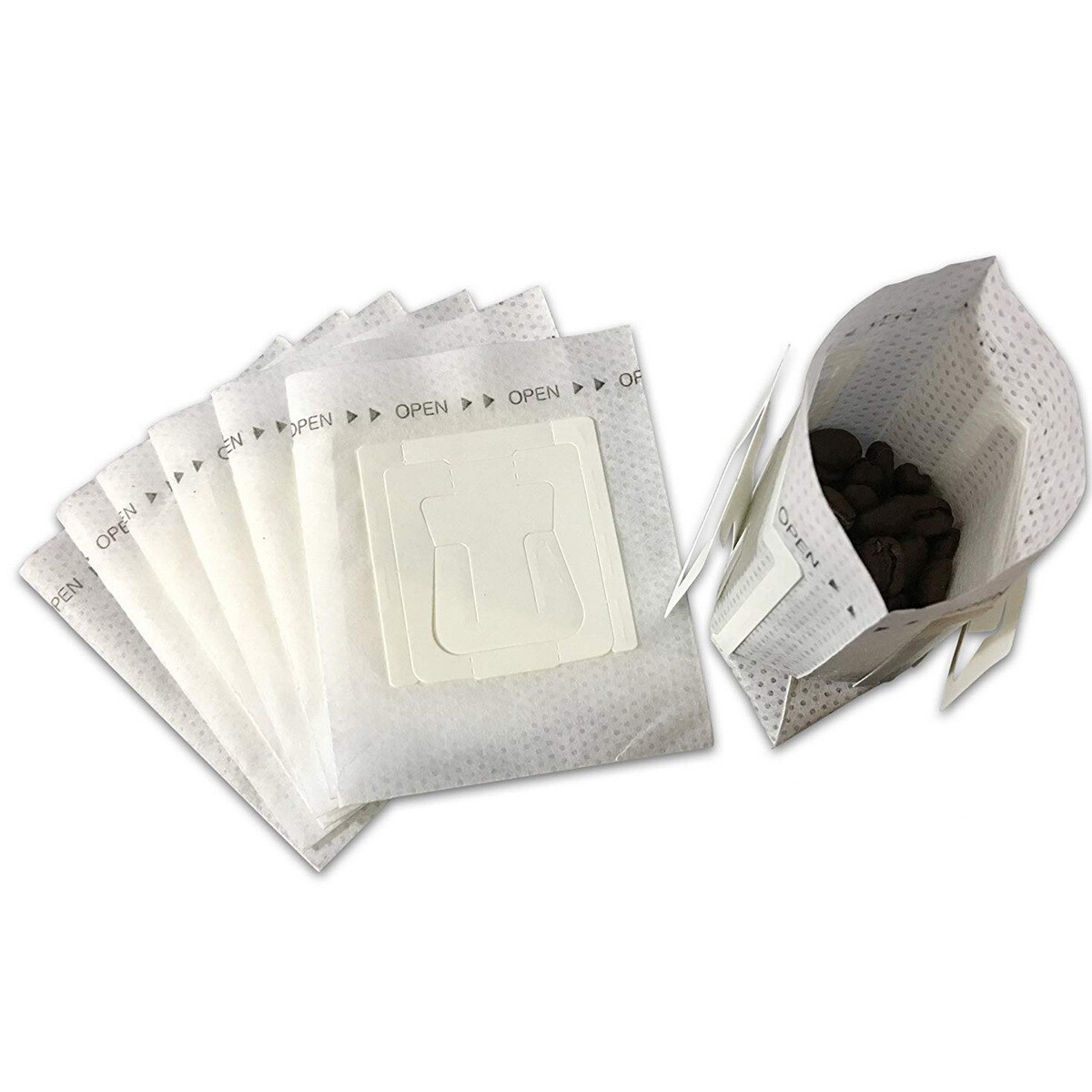 Portable Hanging Ear Drip Coffee Filter Paper Bag Perfect for Travel Home