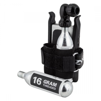 Lezyne Twin Drive Co2 Combo Kit Threaded PV/SV 2 - 16g 16g Kit
