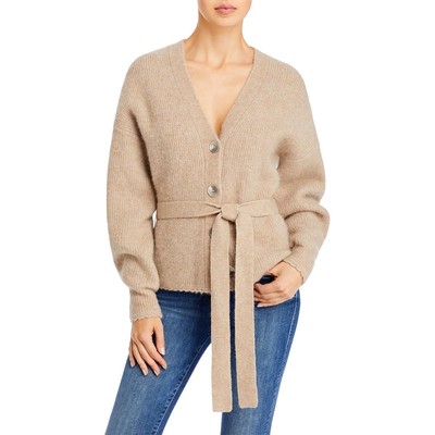 

Женский темно-серый кардиган в рубчик 3.1 Phillip Lim  BHFO 7278, Taupe