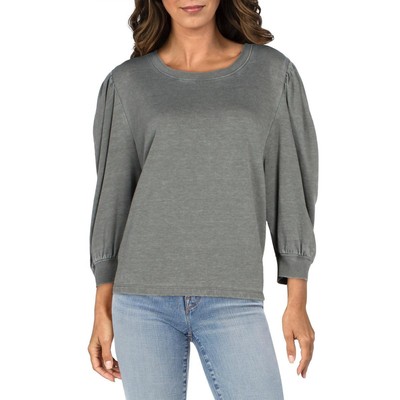 

Splendid Womens Mariposa Green Comfy Cozy Sweatshirt Loungewear  BHFO 8329, Vintage olive branch