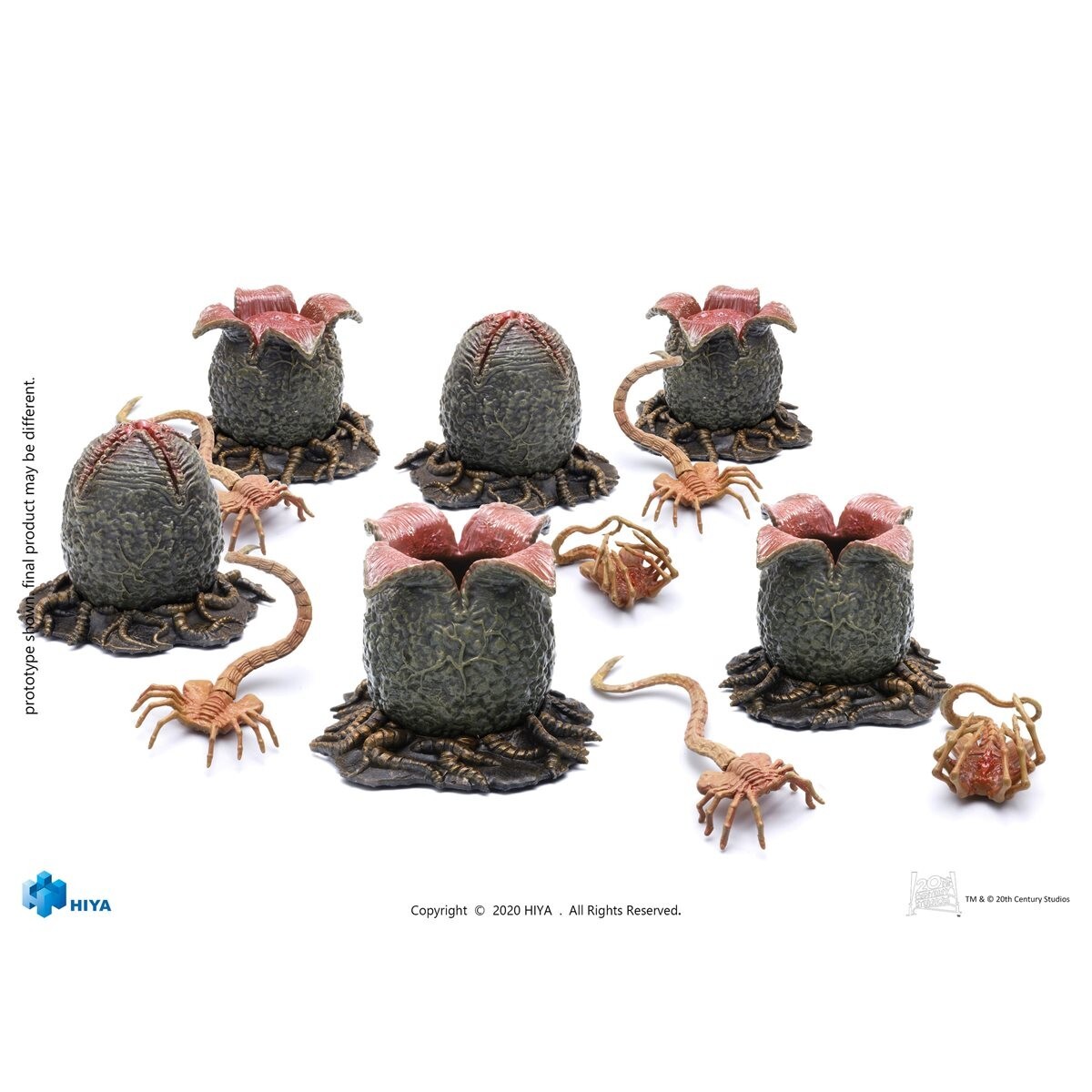 ハイヤトイズ　ALIEN EGGS エイリアンエッグス Hiya Toys Alien Covenant Alien Eggs Px 1/18 Scale 12 piece