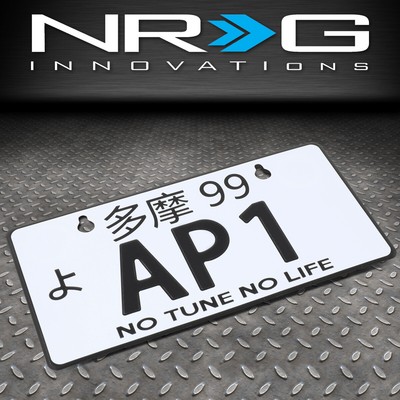 АЛЮМИНИЕВЫЙ МИНИ-НОМЕРНОЙ ЗНАК NRG INNOVATIONS MP-001-AP1 TOKYO 99 с ПРИСОСКАМИ
