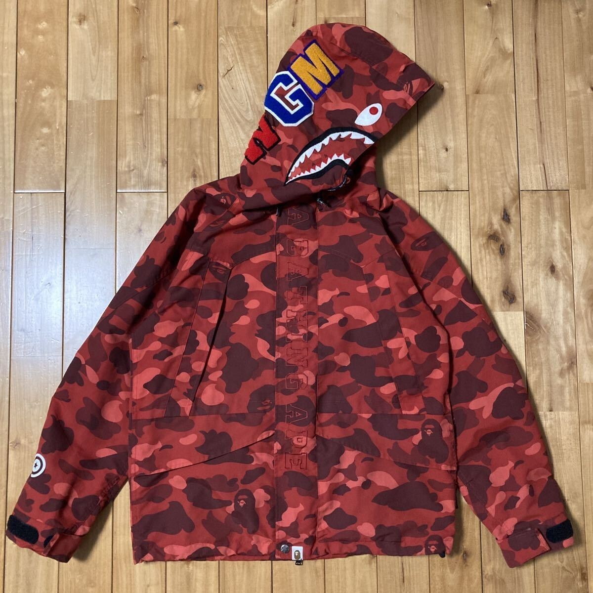 APE　shark MULTICAMO snowboard jacket $_57.JPG?set_id=880000500F